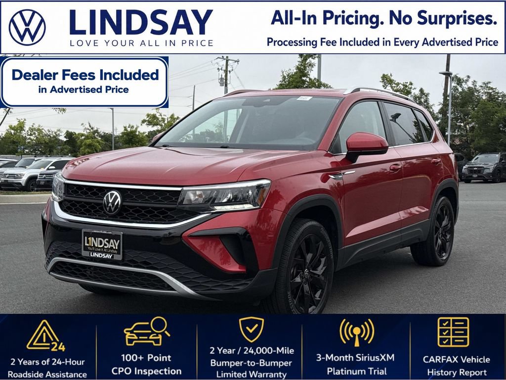 Used 2023 Volkswagen Taos SE w/ Panoramic Sunroof Package AWD/4WD image 6