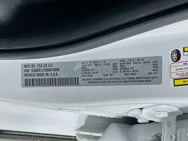 Used 2021 RAM 1500 Laramie AWD/4WD image 32