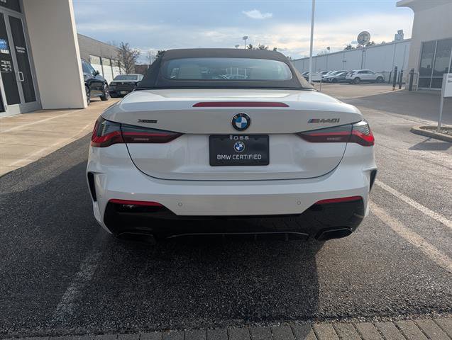 Certified 2023 BMW 440i xDrive Convertible w/ Premium Package image 4