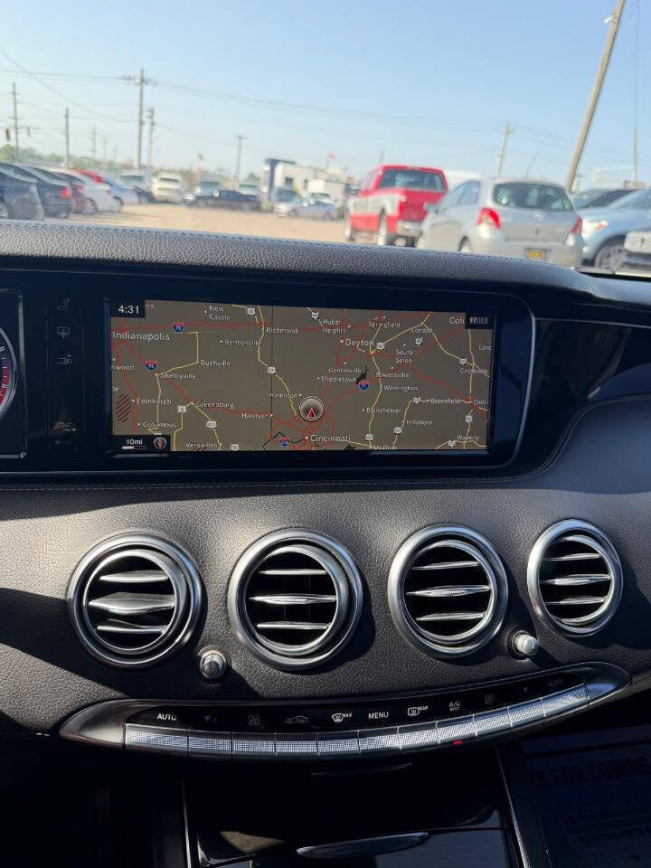 Used 2015 Mercedes-Benz S 63 AMG 4MATIC Coupe w/ Driver Assistance Package image 88