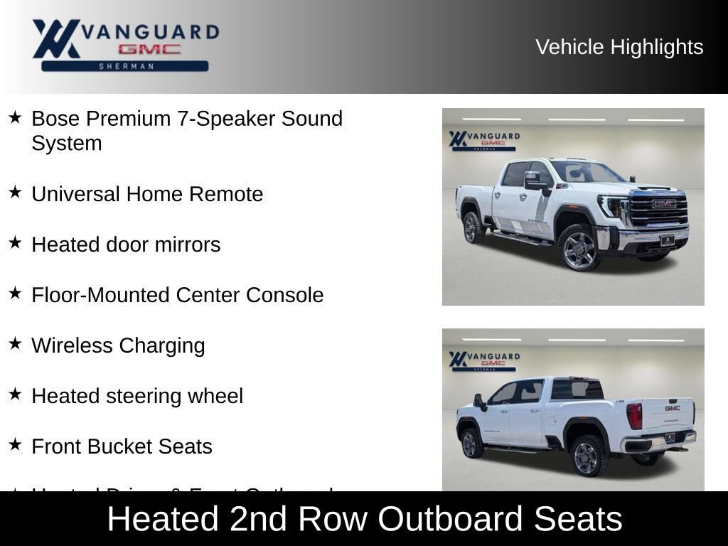 Used 2025 GMC Sierra 2500 SLT w/ SLT Convenience Package AWD/4WD image 13
