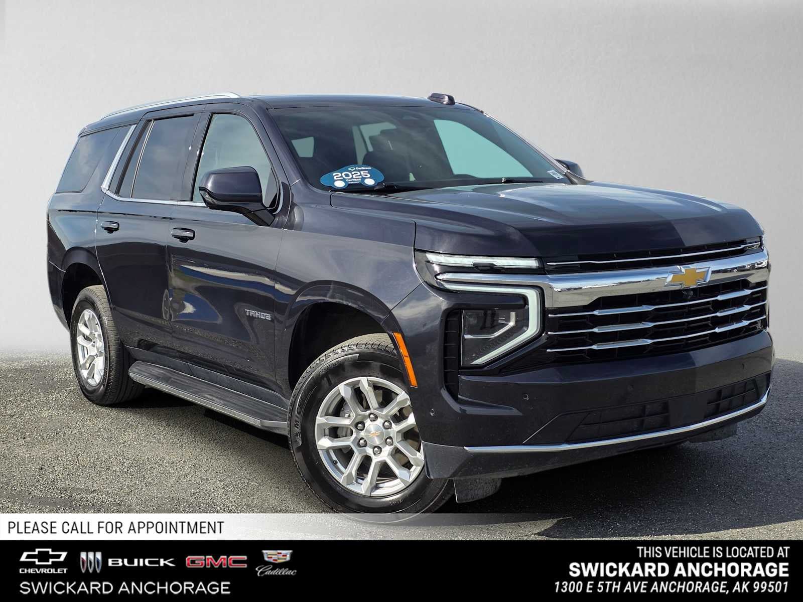 Certified 2025 Chevrolet Tahoe LT