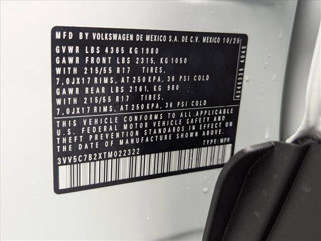New 2026 Volkswagen Taos S FWD image 16