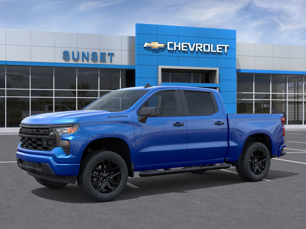 New 2026 Chevrolet Silverado 1500 Custom w/ Turbomax Blackout Package image 2