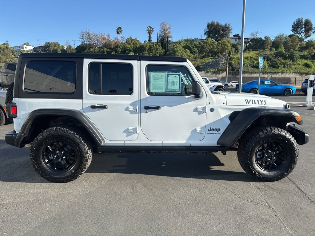 Certified 2025 Jeep Wrangler Willys 4xe image 9