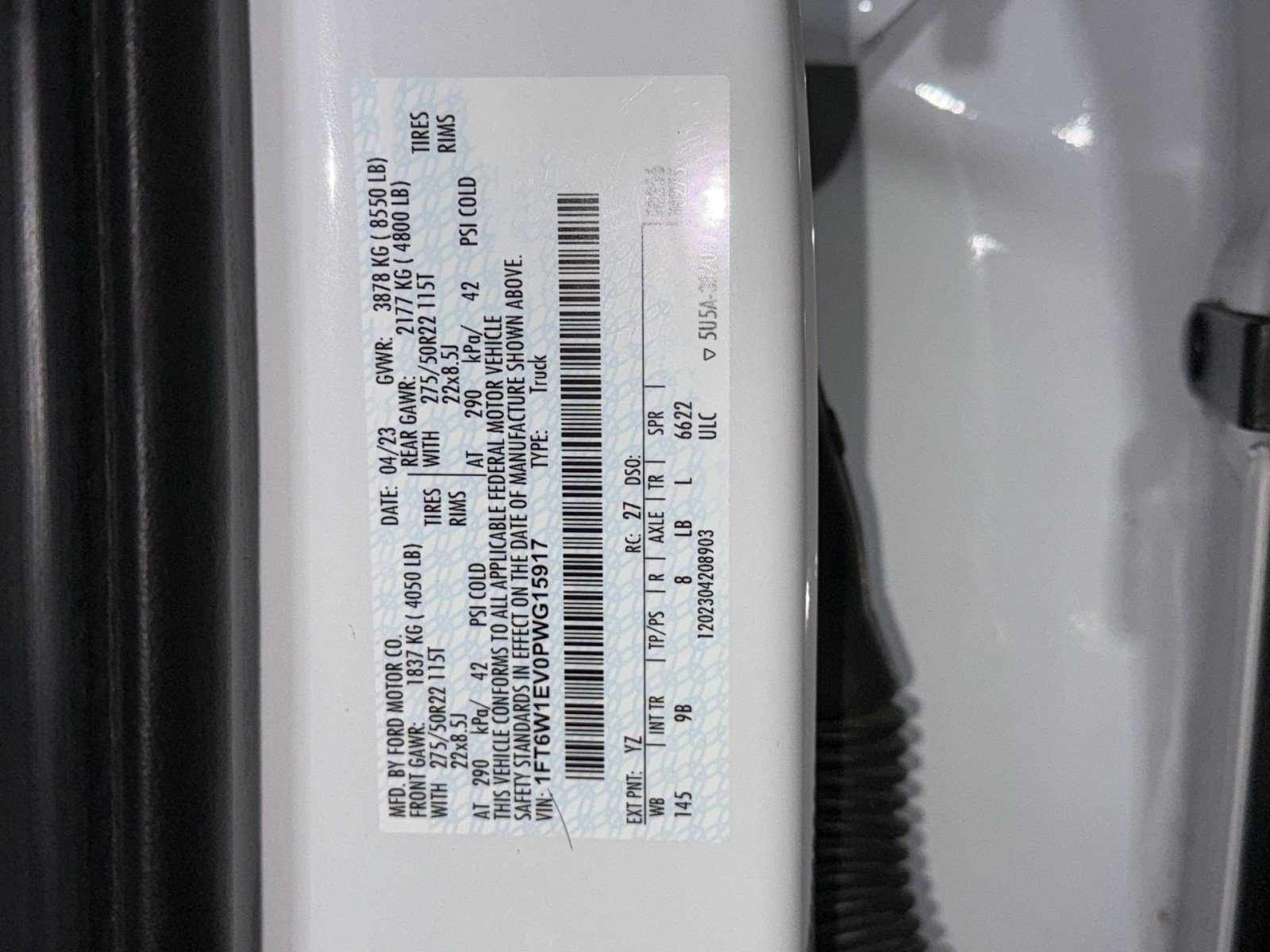 Used 2023 Ford F150 Lightning Platinum AWD/4WD image 33