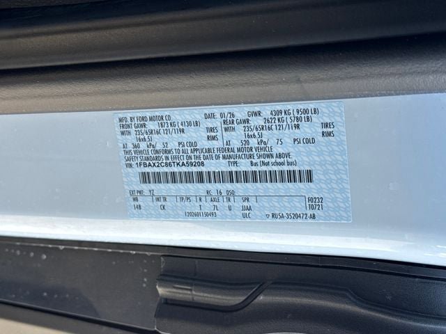 New 2026 Ford Transit 350 XLT RWD image 30