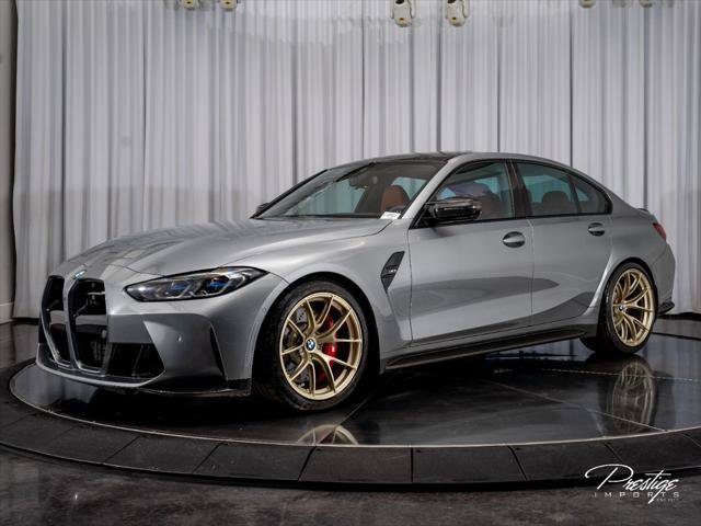 Used 2023 BMW M3 w/ M Carbon Exterior Package RWD image 9