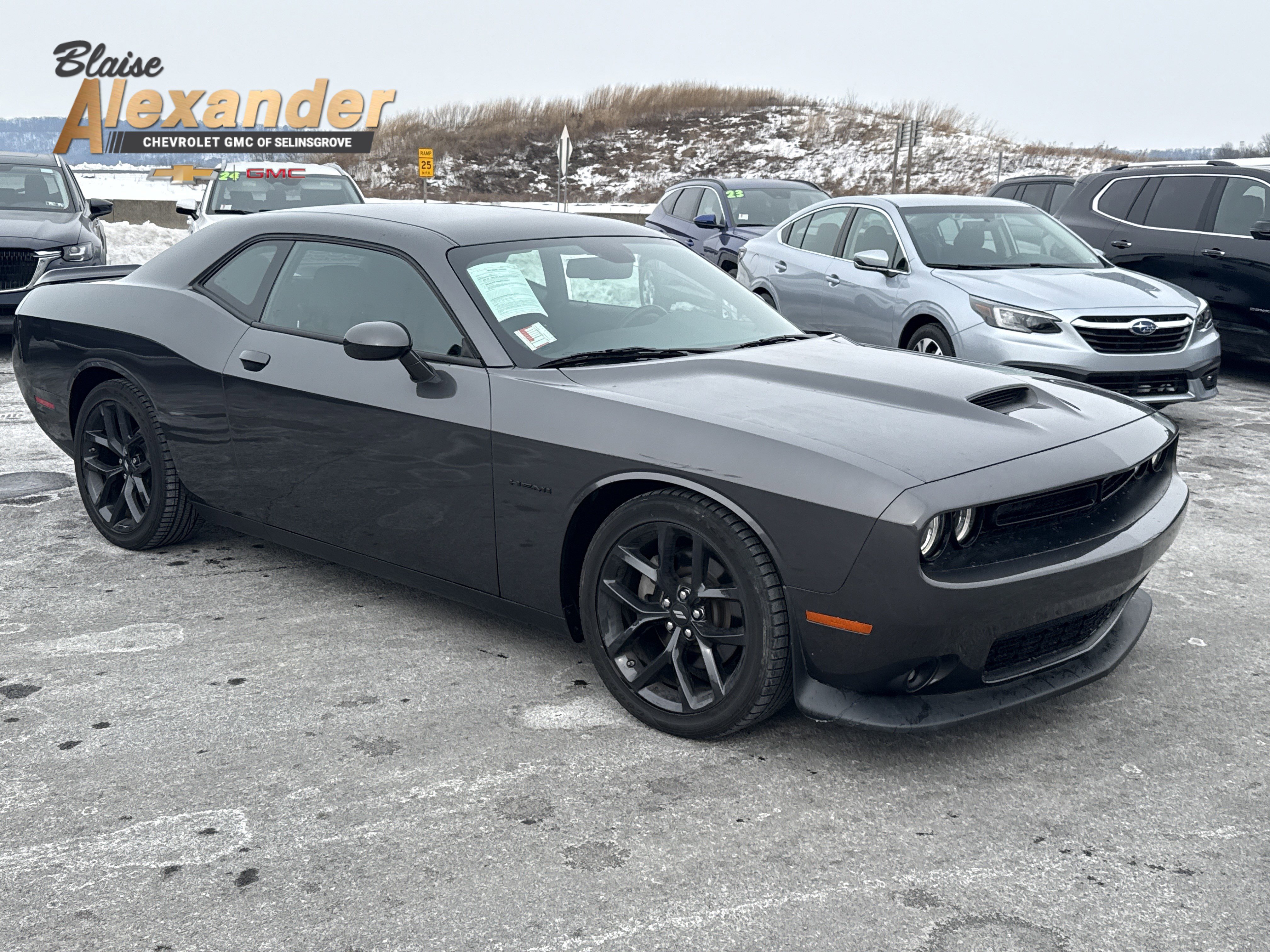 Used 2022 Dodge Challenger R/T w/ Blacktop Package