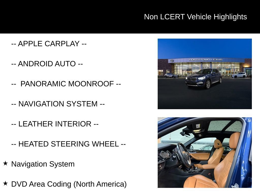 Used 2019 BMW X3 xDrive30i w/ Convenience Package image 30