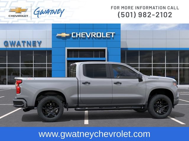New 2026 Chevrolet Silverado 1500 Custom w/ Turbomax Blackout Package AWD/4WD image 5