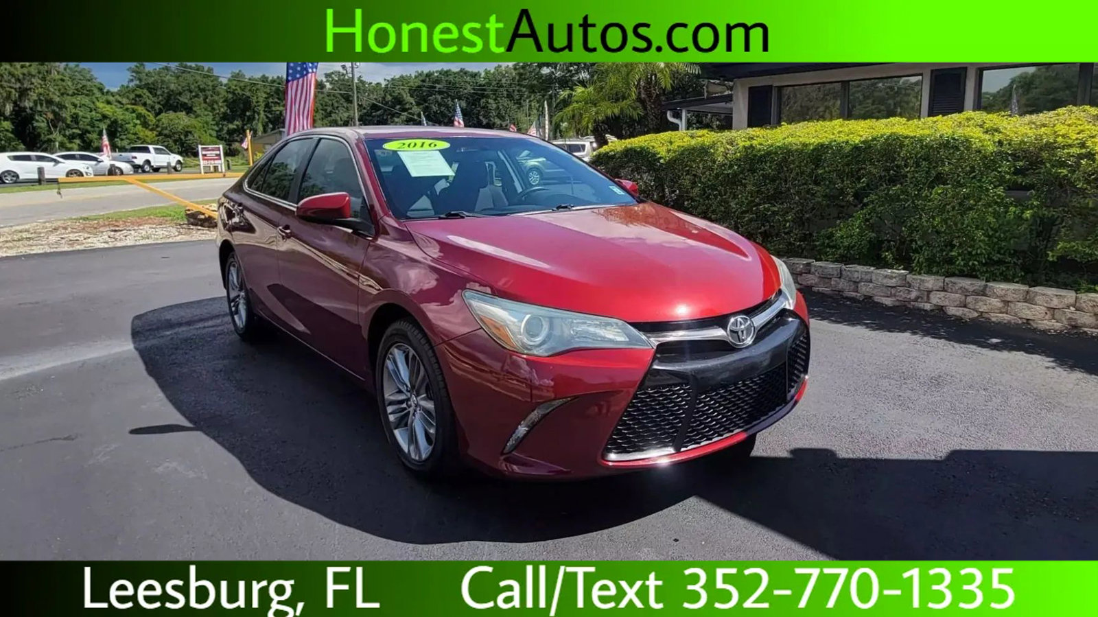 Used 2016 Toyota Camry SE
