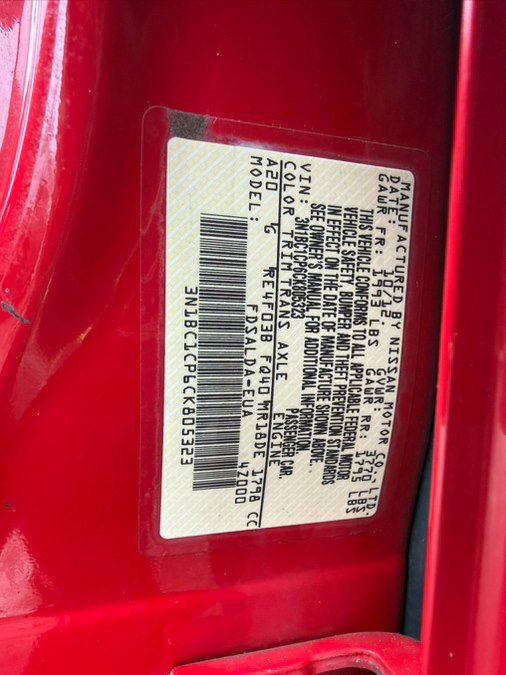 Used 2012 Nissan Versa 1.8 S w/ Plus Pkg image 35