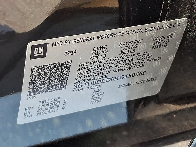 Used 2019 GMC Sierra 1500 SLT w/ SLT Premium Package AWD/4WD image 29
