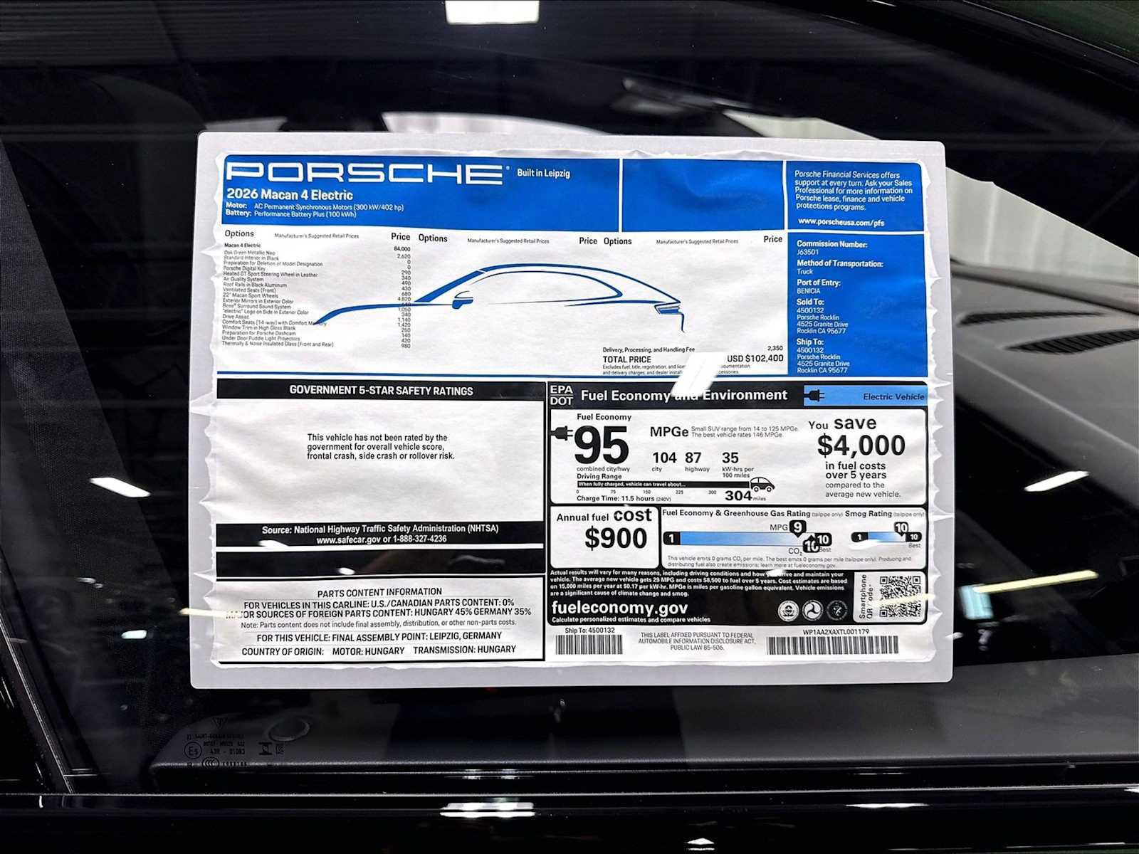 Used 2026 Porsche Macan 4 Electric AWD/4WD image 33