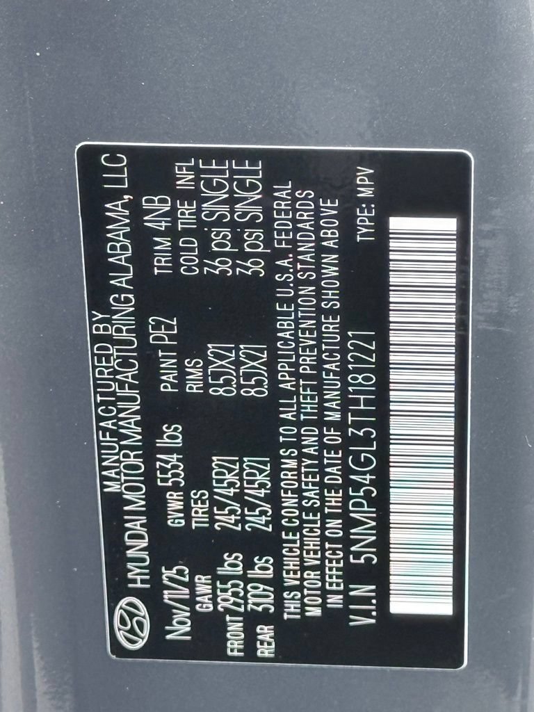 New 2026 Hyundai Santa Fe Calligraphy FWD image 35