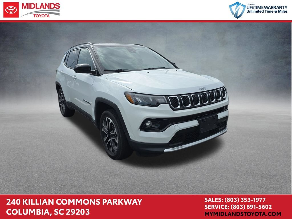 Used 2024 Jeep Compass Limited AWD/4WD 360° Tour