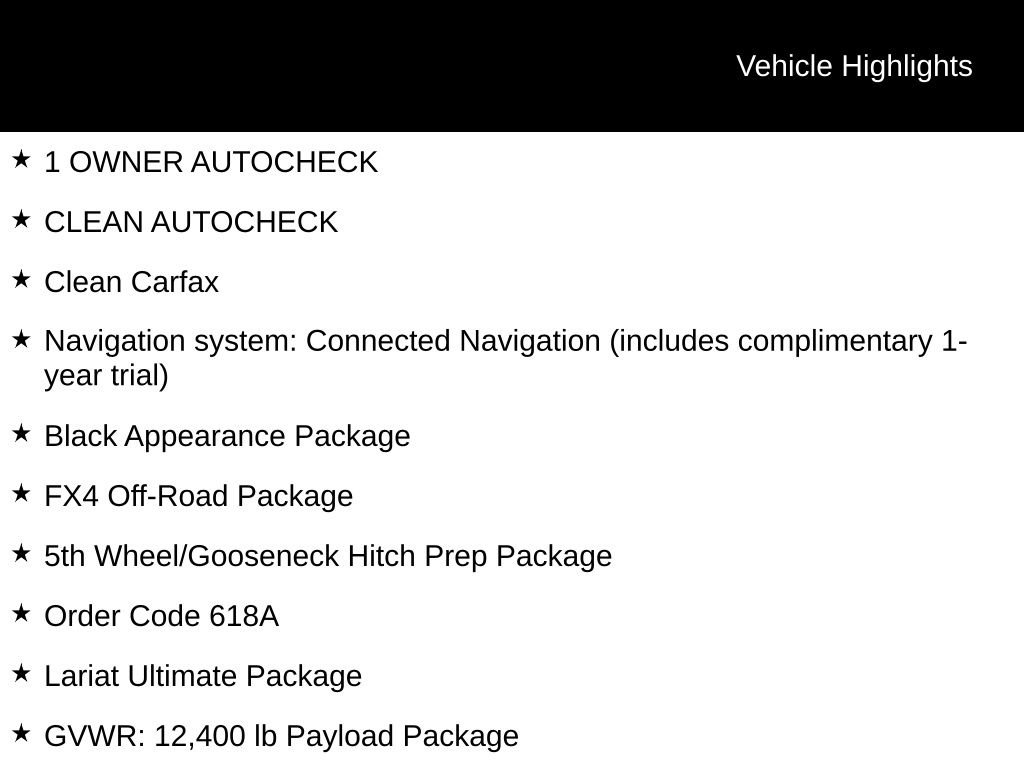 Used 2024 Ford F350 Lariat w/ Lariat Ultimate Package image 4