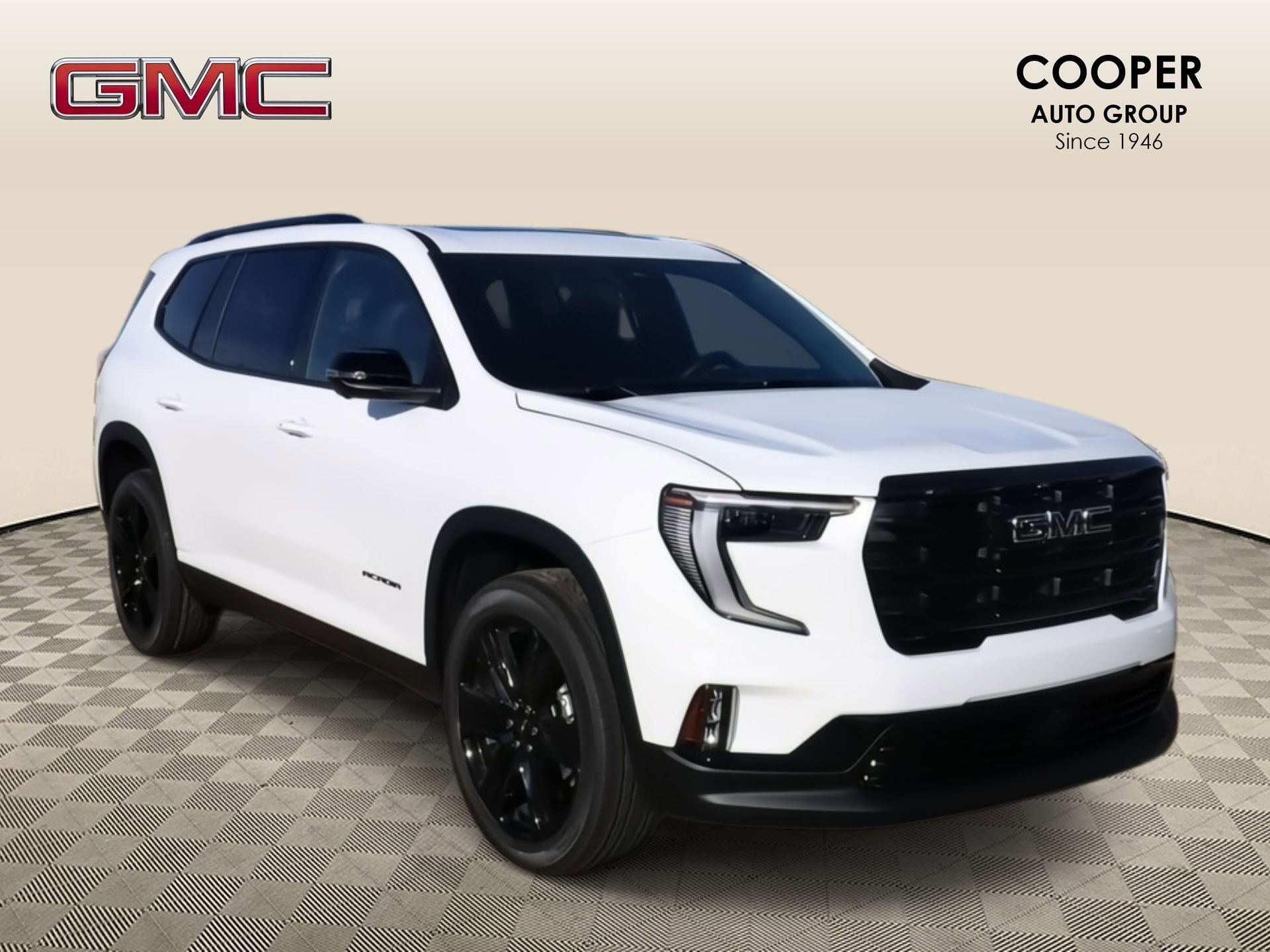 New 2026 GMC Acadia Elevation w/ Black Edition