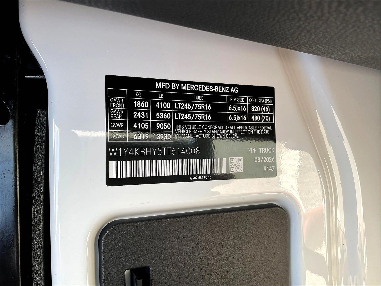New 2026 Mercedes-Benz Sprinter 2500 image 18