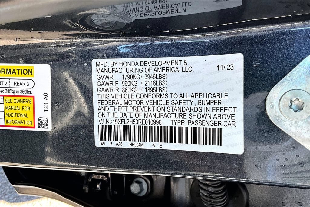 Used 2024 Honda Civic LX image 30
