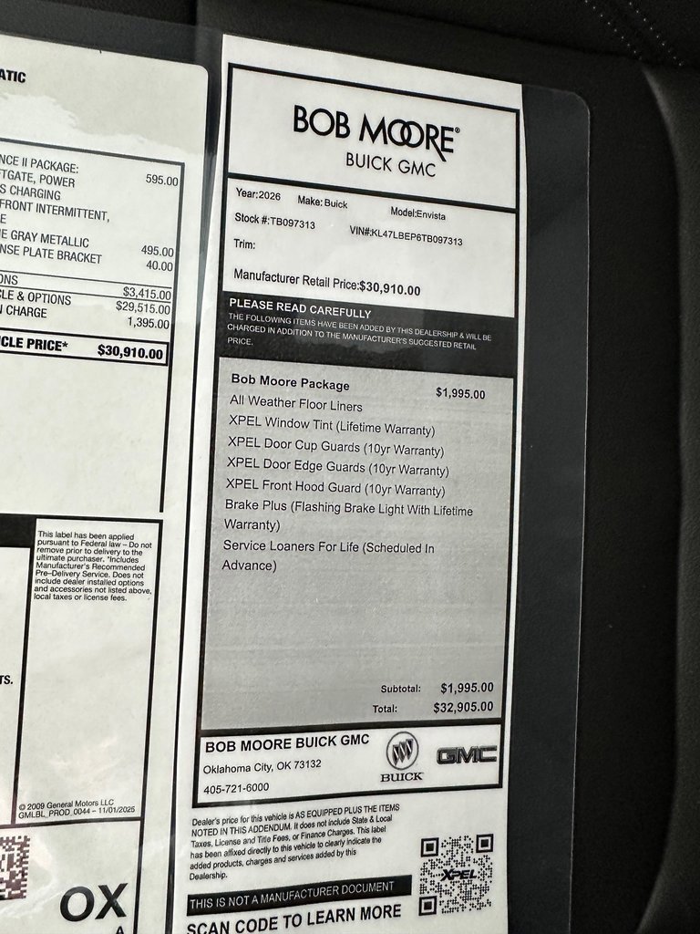 New 2026 Buick Envista Sport Touring w/ Convenience I Package image 15