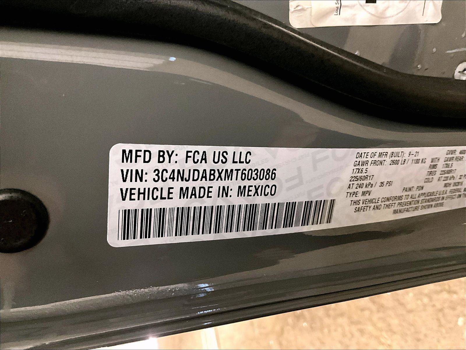 Used 2021 Jeep Compass Sport image 32