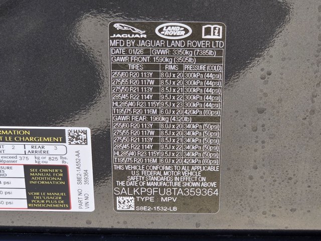 Used 2026 Land Rover Range Rover SE AWD/4WD image 26