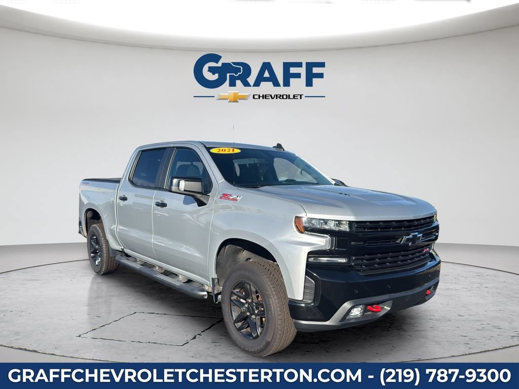 Used 2021 Chevrolet Silverado 1500 LT Trail Boss w/ Convenience Package II AWD/4WD image 11