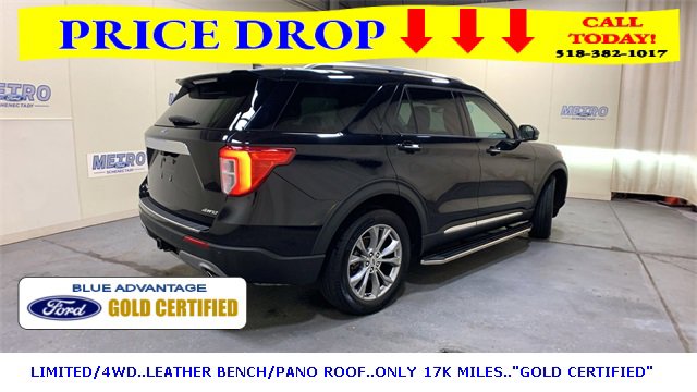 Certified 2022 Ford Explorer Limited w/ Equipment Group 301A image 4