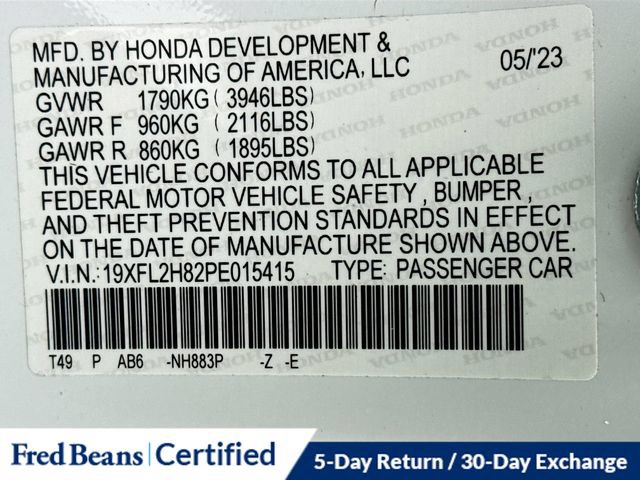Used 2023 Honda Civic Sport image 32