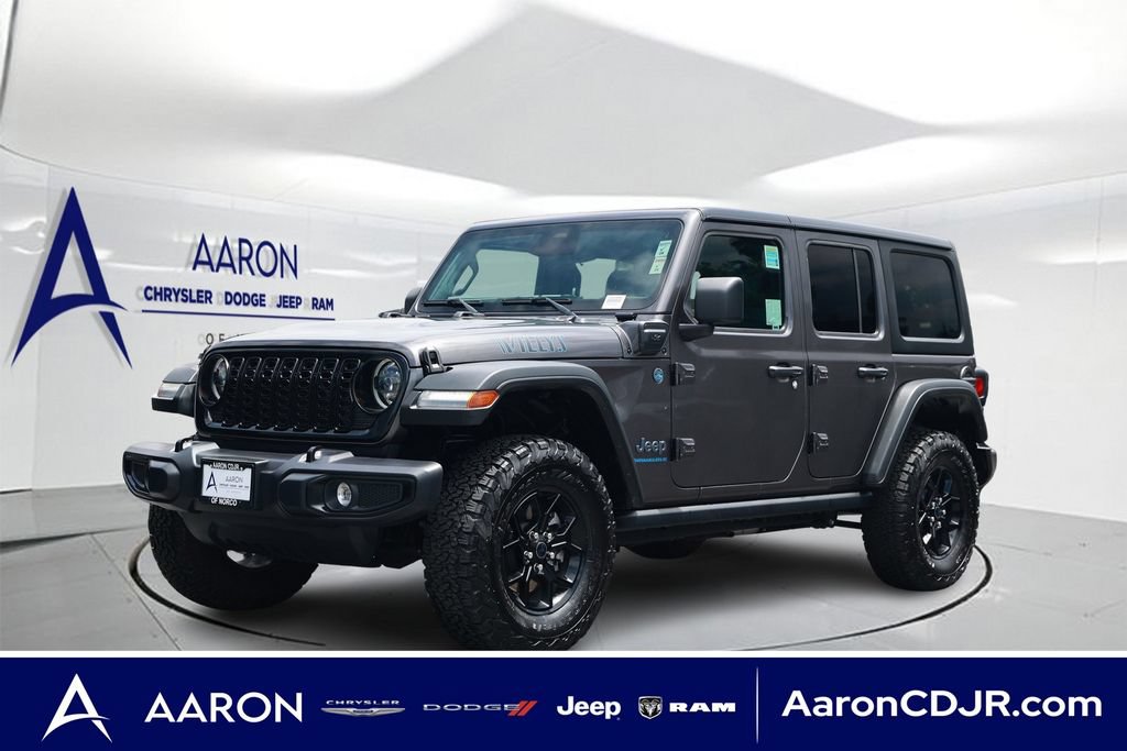 Used 2025 Jeep Wrangler Unlimited Sport S 4xe AWD/4WD image 1