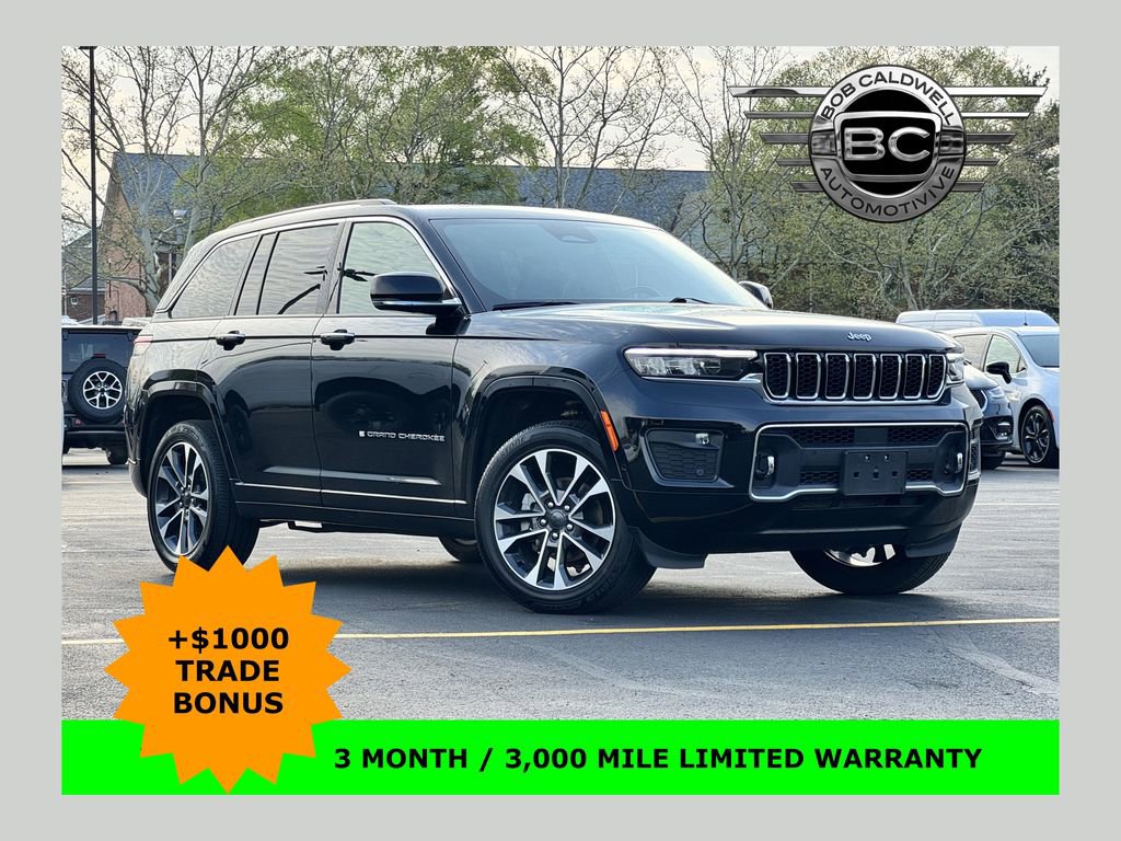 Used 2023 Jeep Grand Cherokee Overland w/ Luxury Tech Group IV