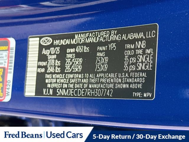 Used 2024 Hyundai Tucson Limited AWD/4WD image 40