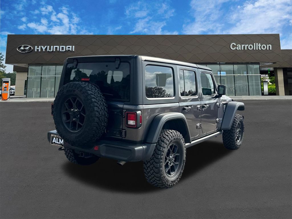 Used 2025 Jeep Wrangler Unlimited Sport S 4xe image 5