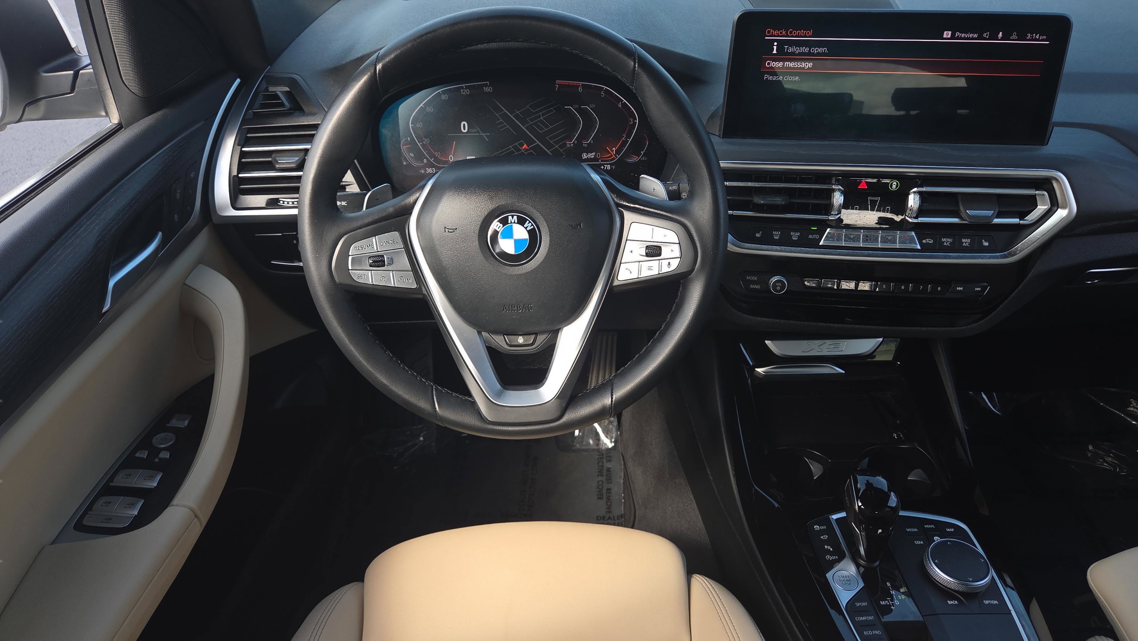 Certified 2023 BMW X3 xDrive30i w/ Convenience Package w/ZPA image 12