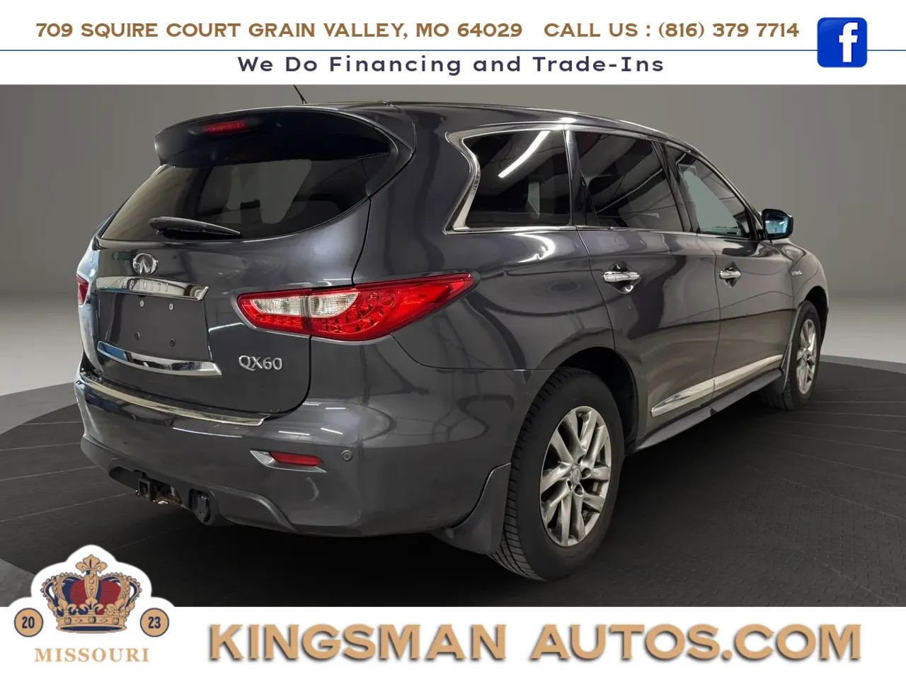 Used 2014 INFINITI QX60 AWD Hybrid w/ HEV Premium Package image 4