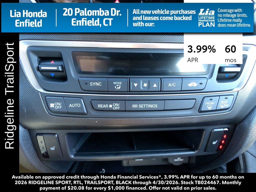 New 2026 Honda Ridgeline TrailSport image 20