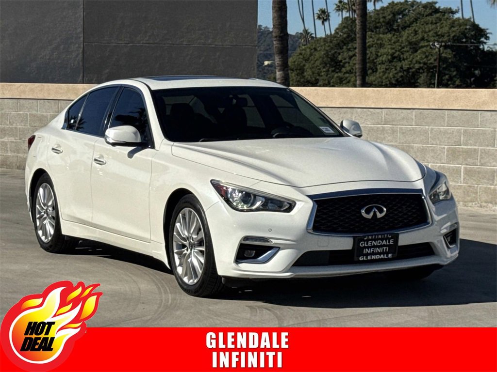 Certified 2021 INFINITI Q50 Luxe w/ Seat & Sound Package