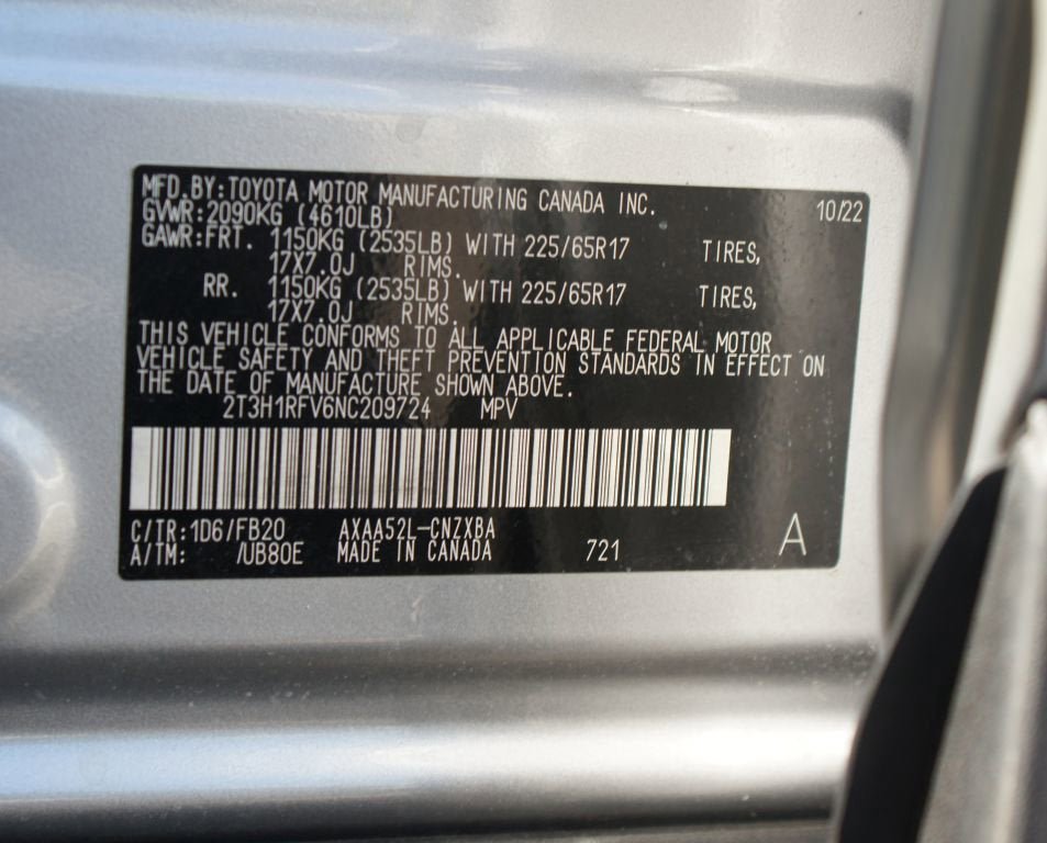 Used 2022 Toyota RAV4 LE FWD image 25