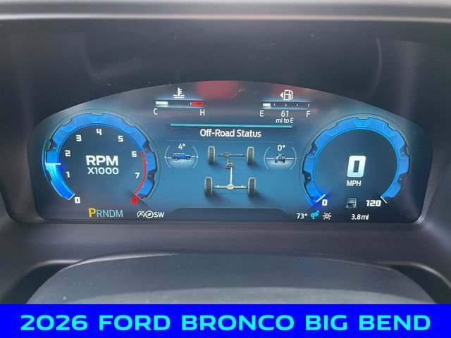 New 2026 Ford Bronco Big Bend w/ Black Diamond Package AWD/4WD image 2