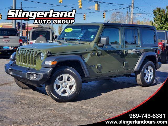 Used 2022 Jeep Wrangler Unlimited Sport image 1