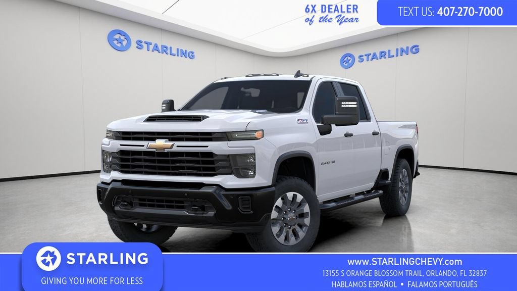 New 2026 Chevrolet Silverado 2500 Custom w/ Custom Value Package