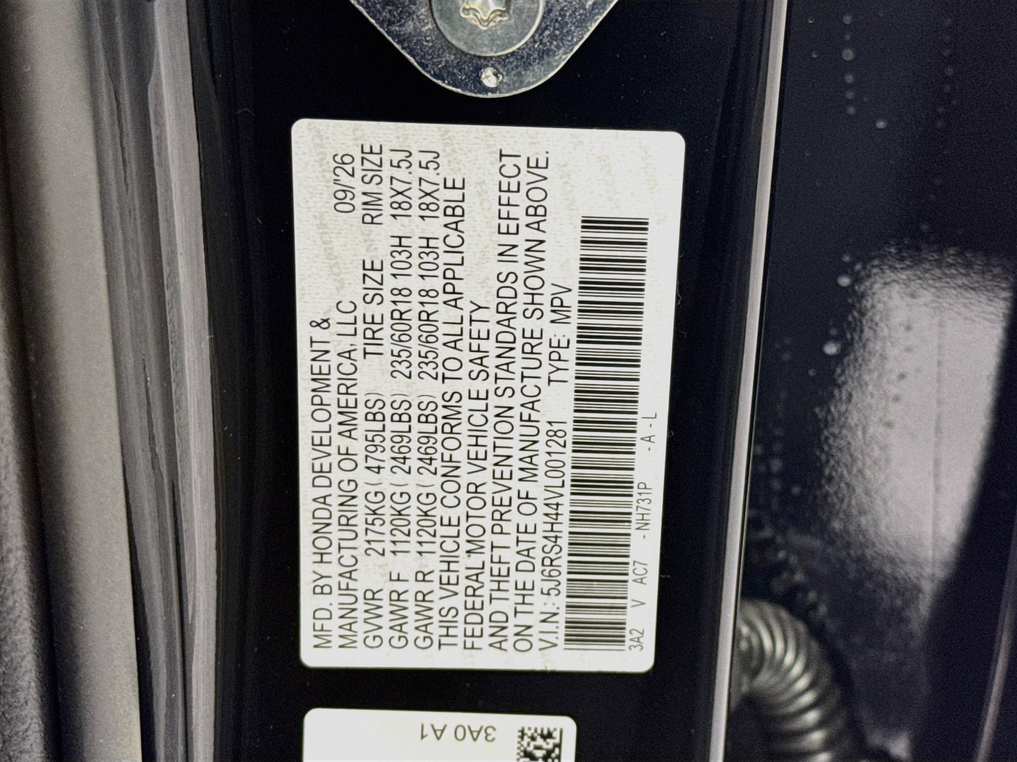 New 2027 Honda CR-V EX image 32