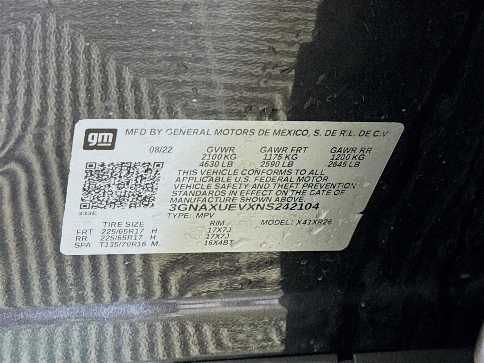 Used 2022 Chevrolet Equinox LT AWD/4WD image 22