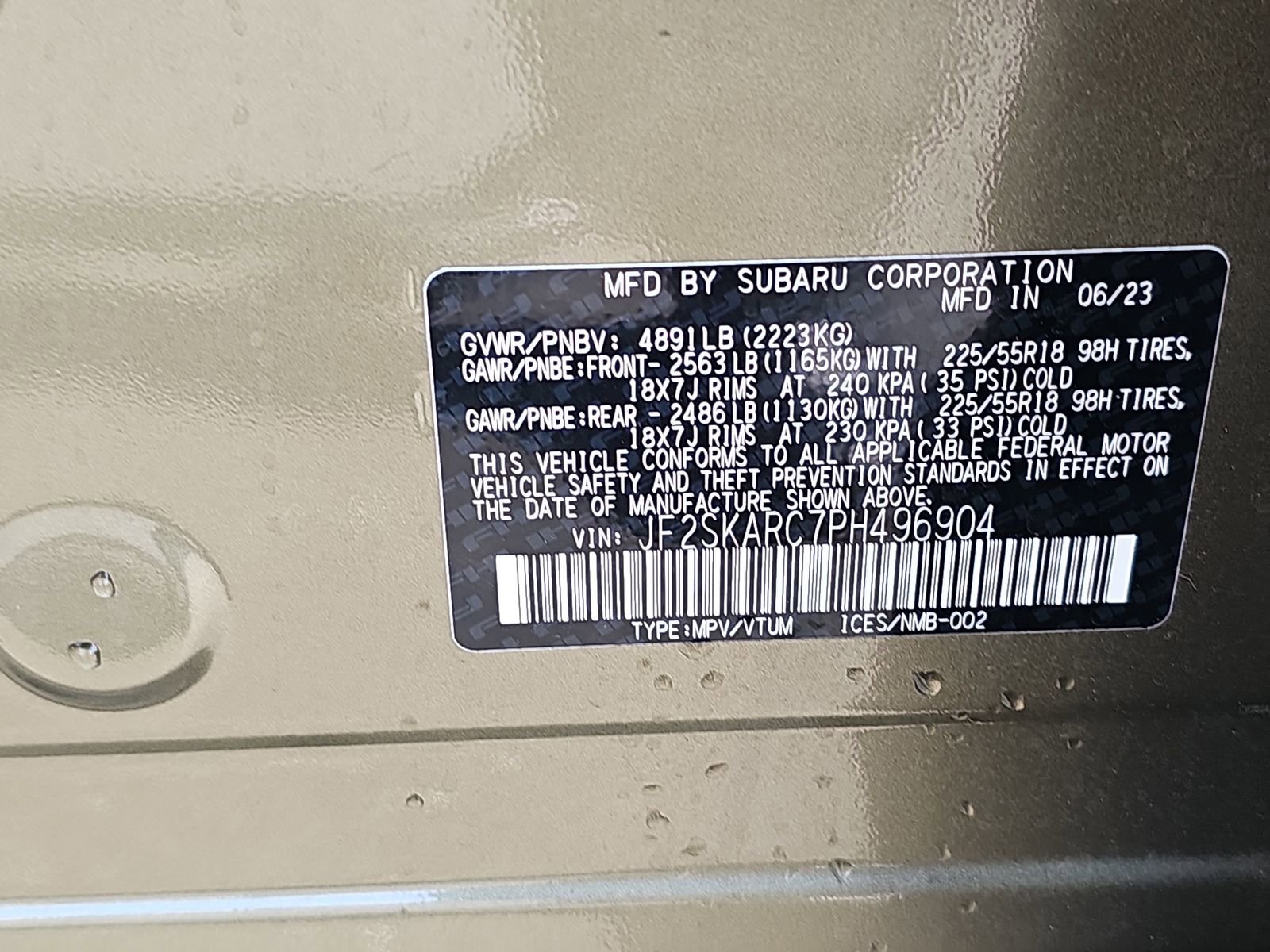 Certified 2023 Subaru Forester Touring image 16