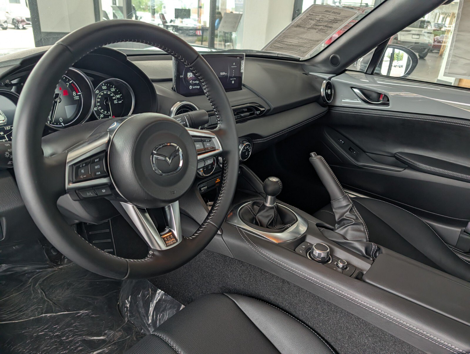 Certified 2025 MAZDA MX-5 Miata RF Grand Touring w/ Weather Package RWD image 11