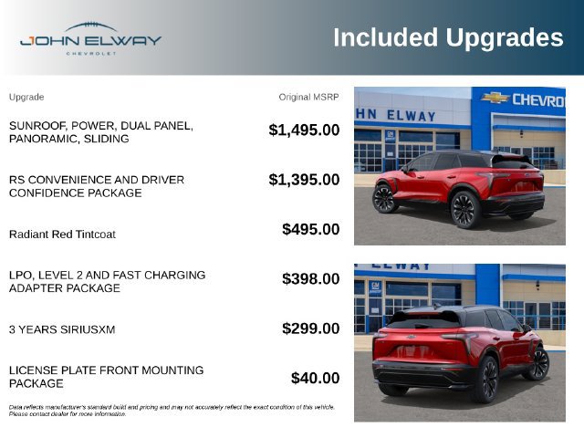 New 2027 Chevrolet Blazer EV RS AWD/4WD image 2