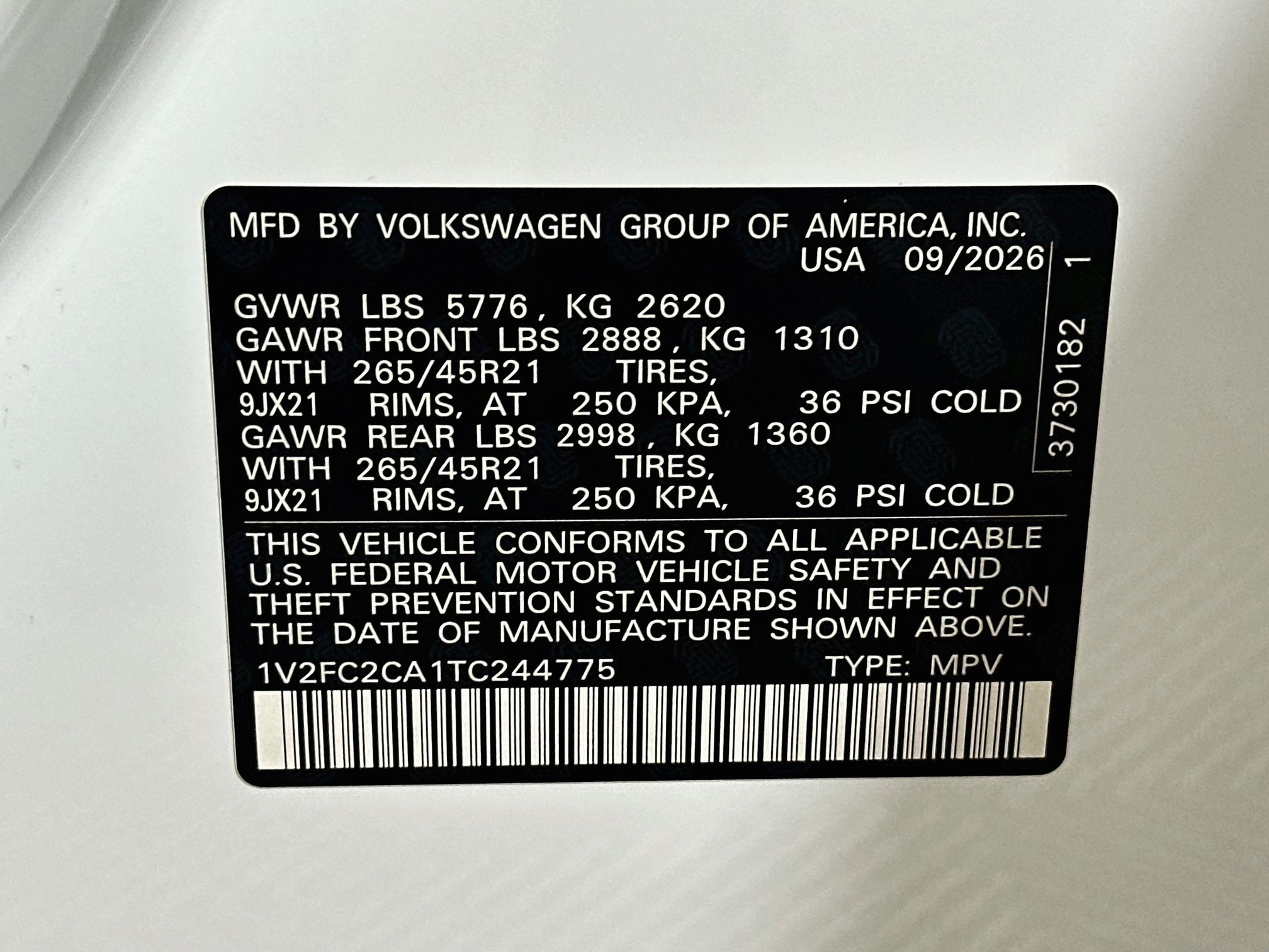 New 2026 Volkswagen Atlas Cross Sport SEL Premium R-Line AWD/4WD image 33