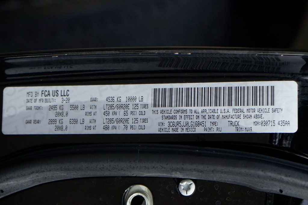 Used 2020 RAM 2500 Lone Star w/ Night Edition image 54